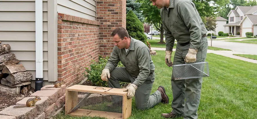 Remove Chipmunks From Yard in Ann Arbor
