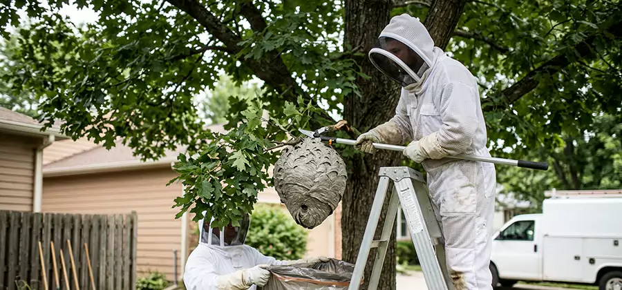 Wasp Nest in Tree Removal Ann Arbor