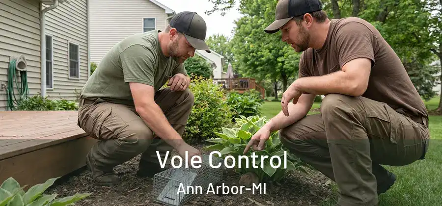 Vole Control Ann Arbor-MI